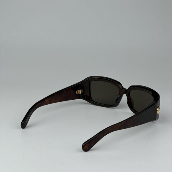 Gucci GG1403S 002 BRAND NEW SUnglasses Dark Havana Brown Unisex Rectangle - Picture 9 of 13